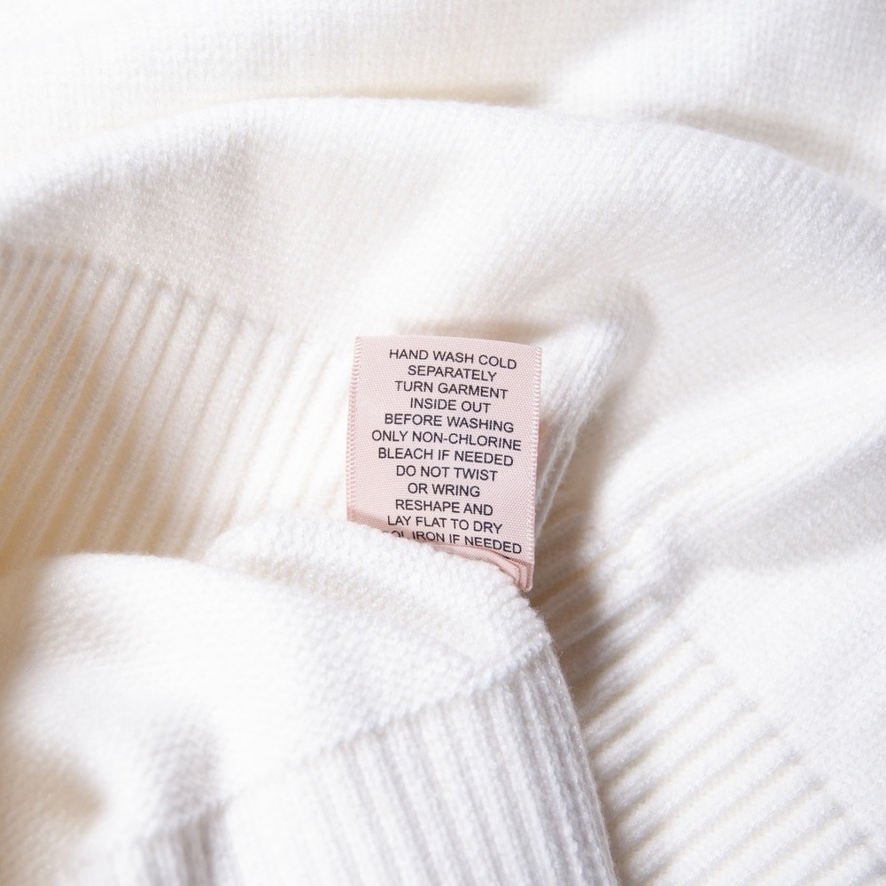Philosophy Republic Clothing Women Cream Ribbed Knit‎ Crew Neck Sweater Size L - Picture 8 of 10